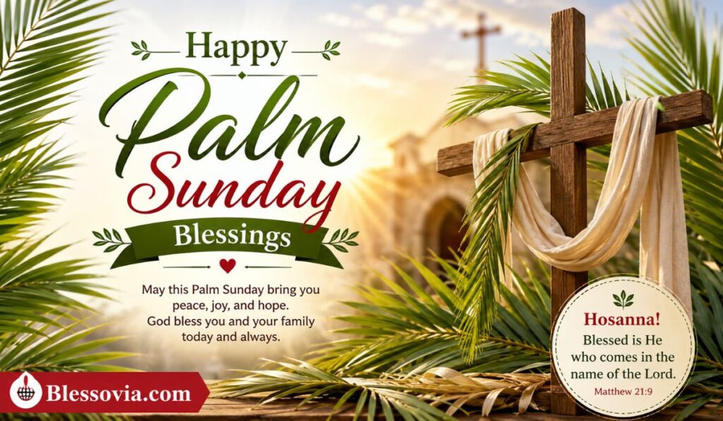 Happy Palm Sunday Blessings