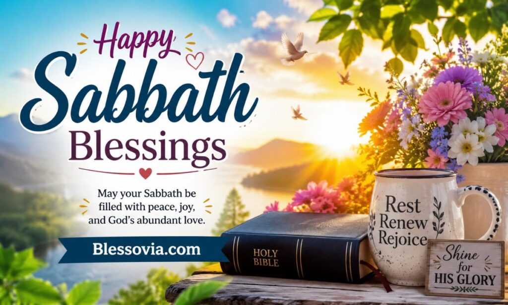 Happy Sabbath Blessings