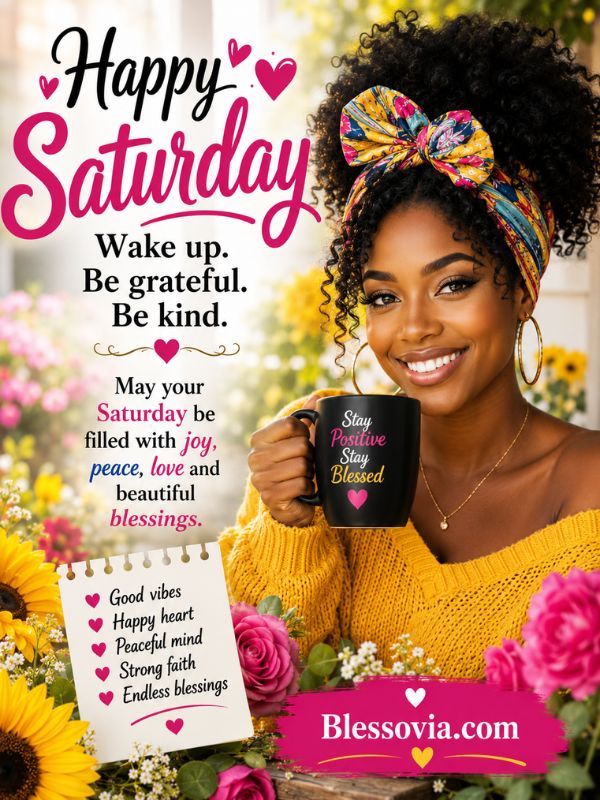 Happy Saturday Black Woman Images