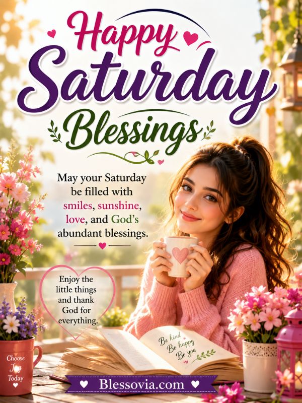 Happy Saturday Blessings 