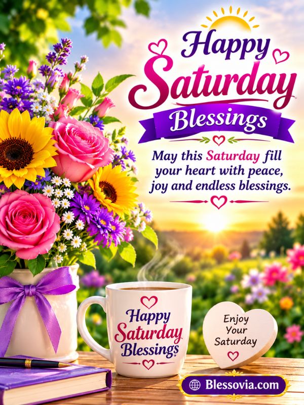 Happy Saturday Blessings