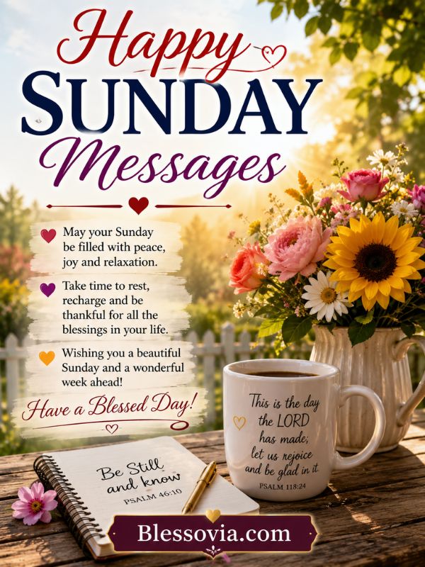 Happy Sunday Messages