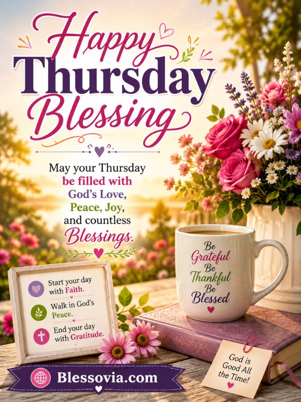 Happy Thursday Blessing