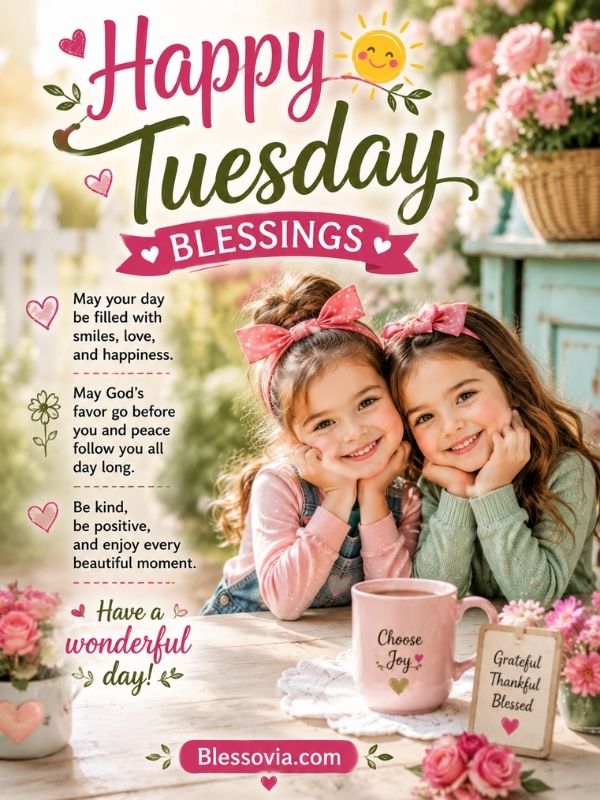 Happy Tuesday Blessings