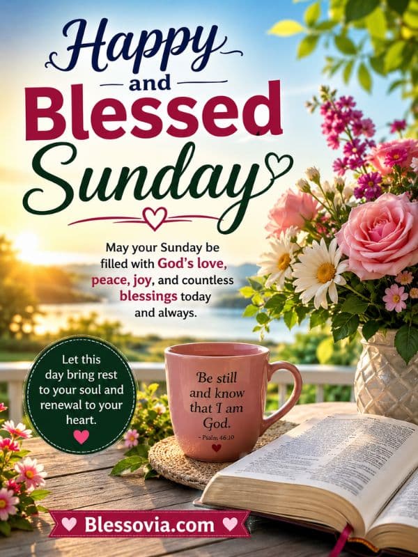 Happy and Blessed Sunday