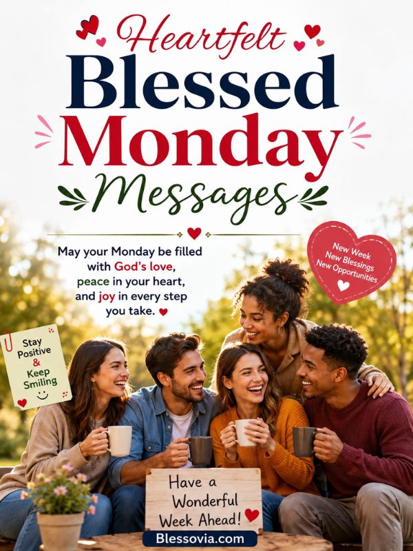Heartfelt Blessed Monday Messages