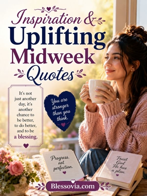 Inspiration & Uplifting Midweek Quotes