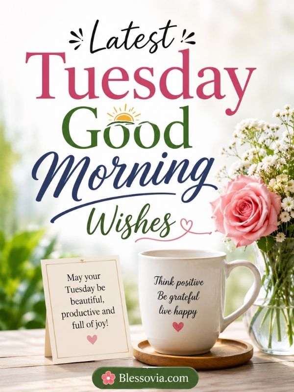 Latest Tuesday Good Morning Wishes