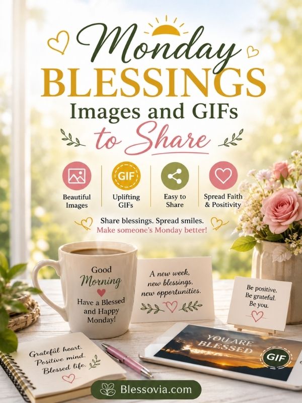 Monday Blessings Images and GIFs to Share