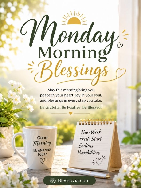 Monday Morning Blessings