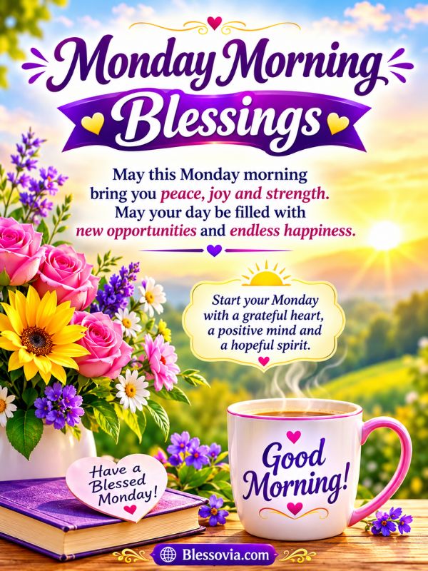 Monday Morning Blessings