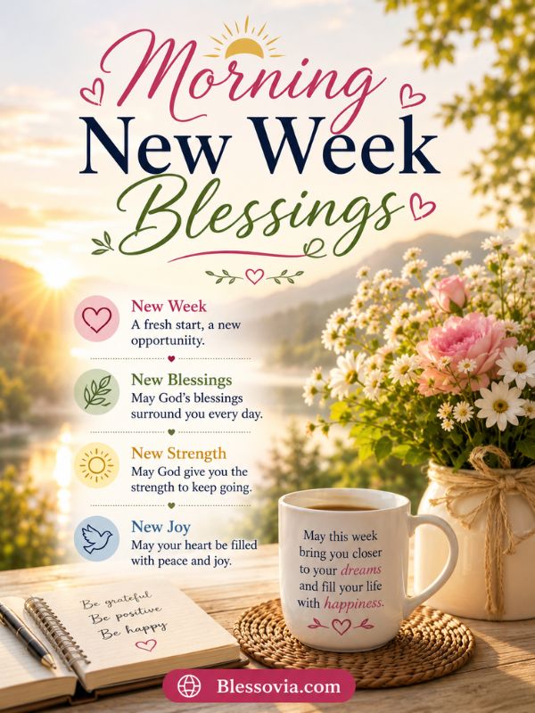 Morning New Week Blessings