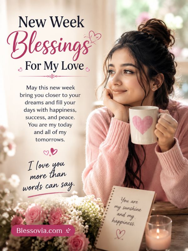 New Week Blessings For My Love