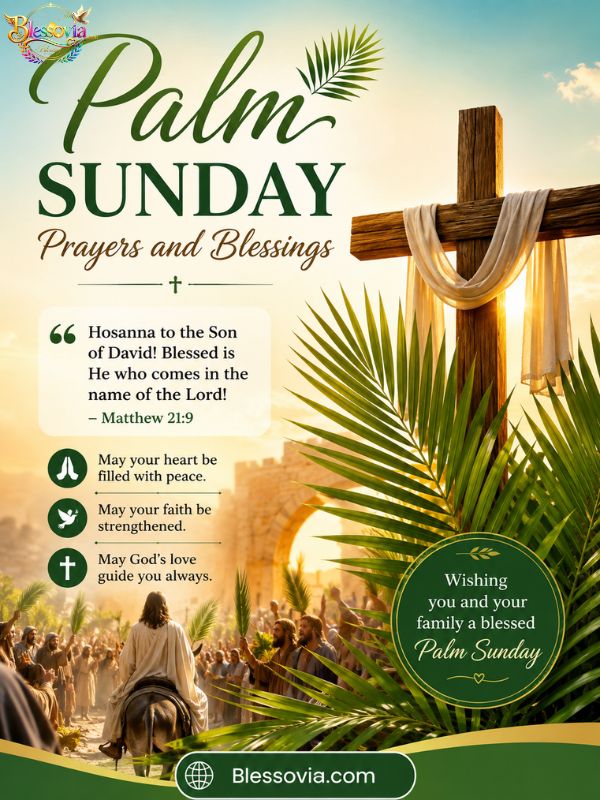 Palm Sunday Prayers and Blessings