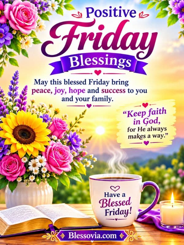 Positive Friday Blessings