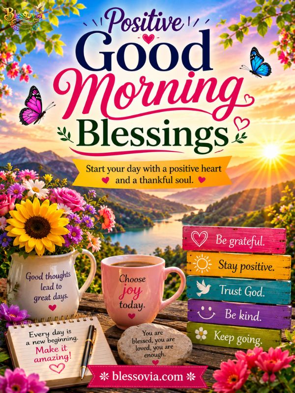 Positive Good Morning Blessings