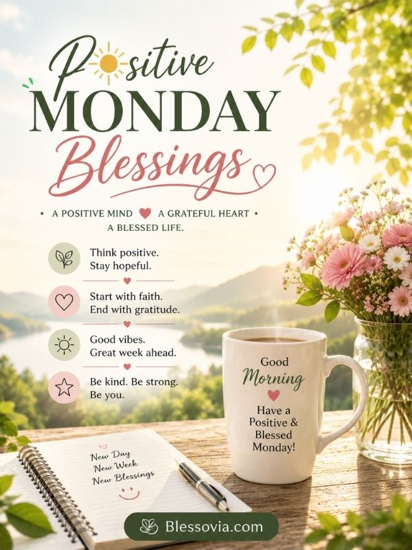 Positive Monday Blessings
