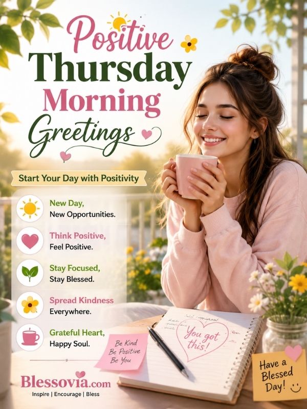 Positive Thursday Morning Greetings