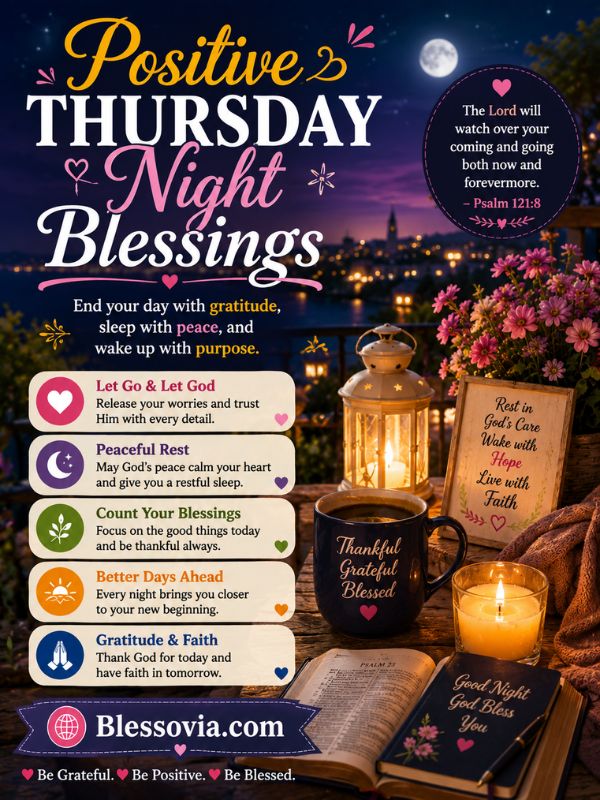 Positive Thursday Night Blessings