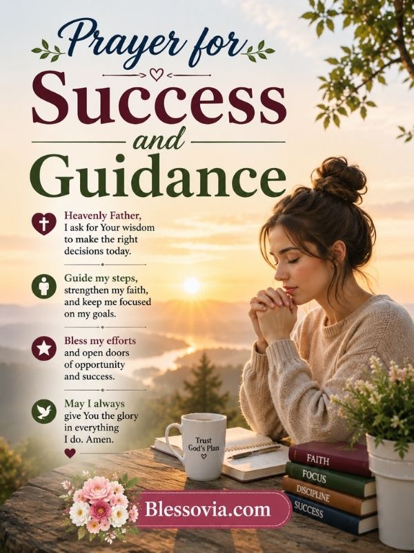 Prayer for Success and Guidance