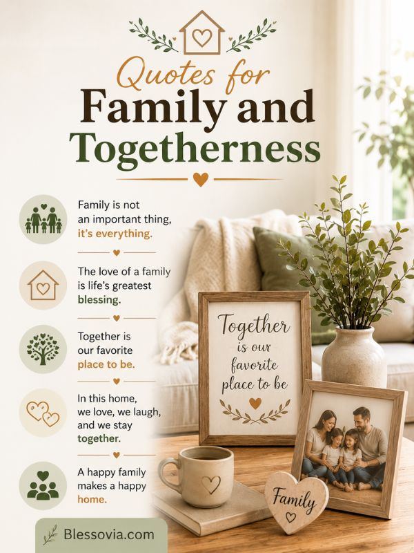 Quotes for Family and Togetherness