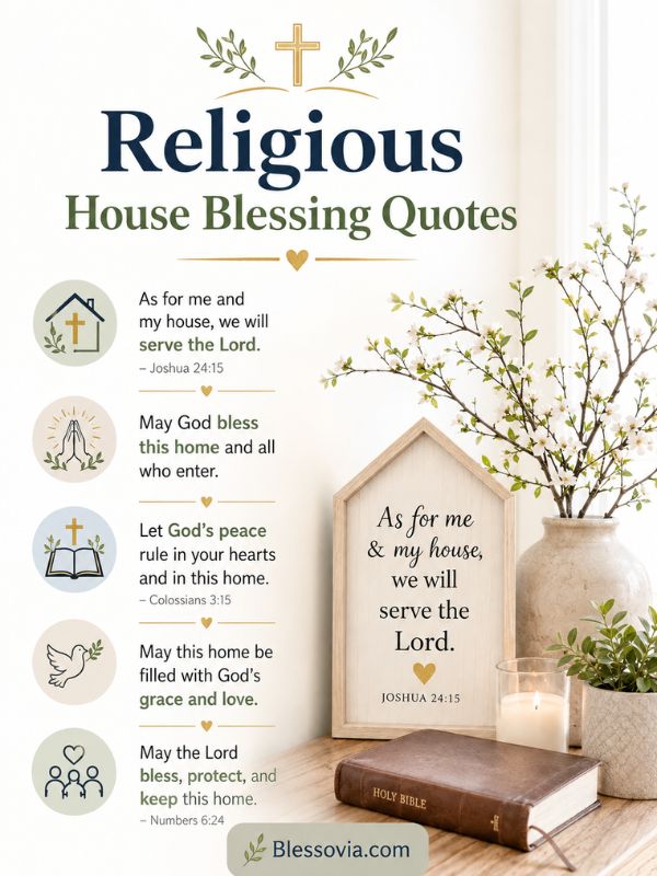 Religious House Blessing Quotes