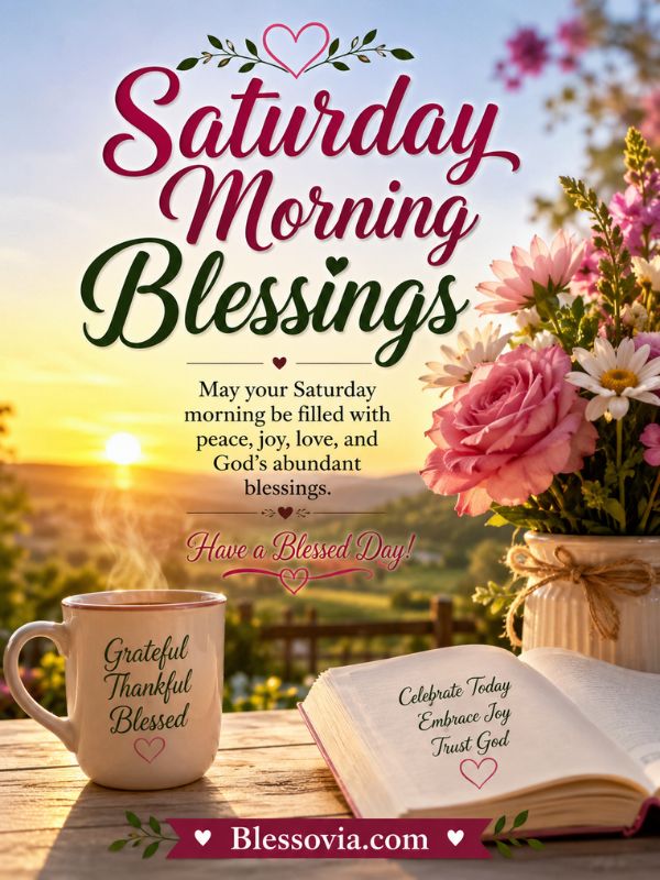 Saturday Morning Blessings