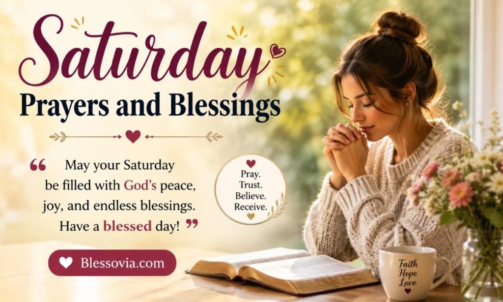 Saturday Prayers and Blessings