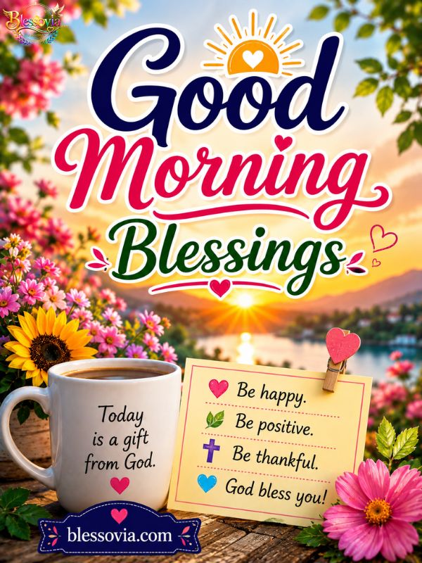 Short Good Morning Blessings