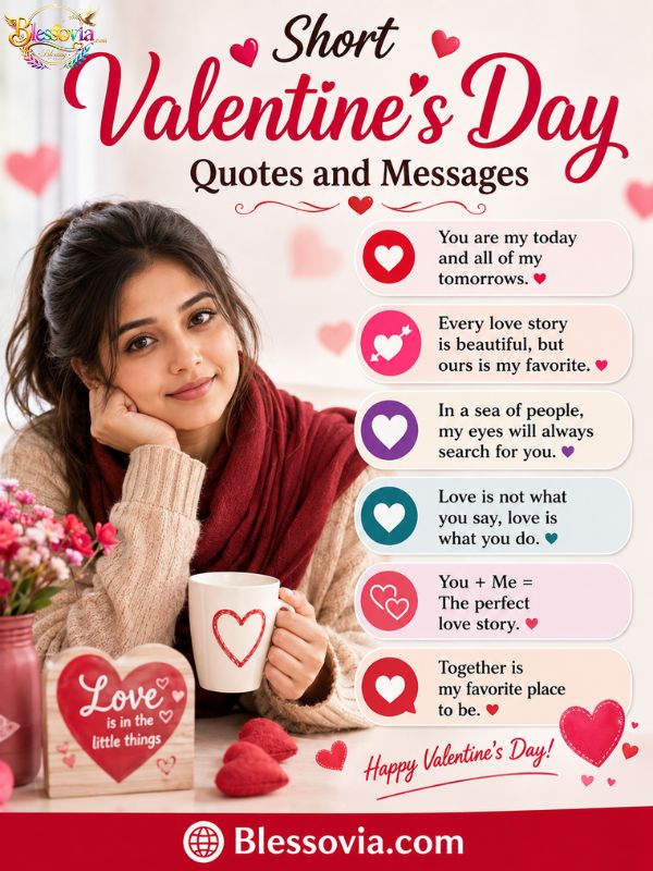 Short Valentine's Day Quotes and Messages
