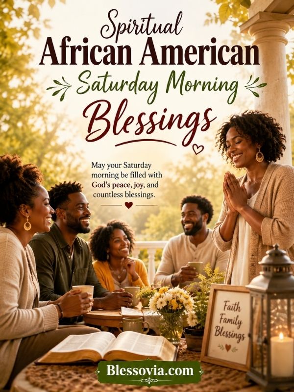 Spiritual African American Saturday Morning Blessings