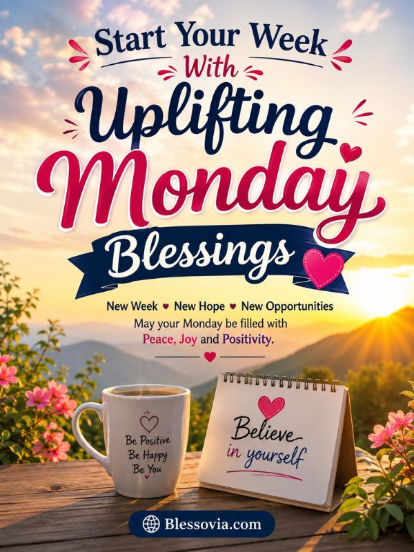 Start Your Week With Uplifting Monday Blessings