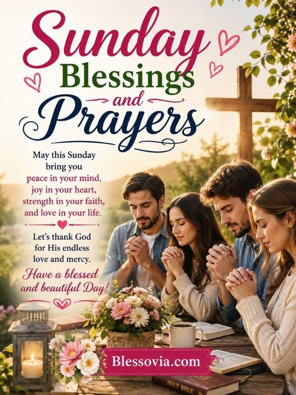 Sunday Blessings and Prayers