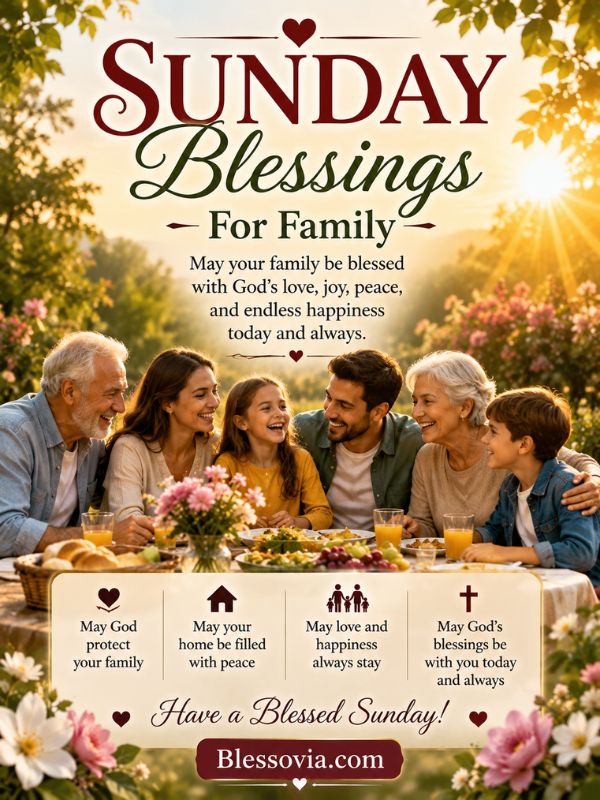 Sunday Blessings for Family