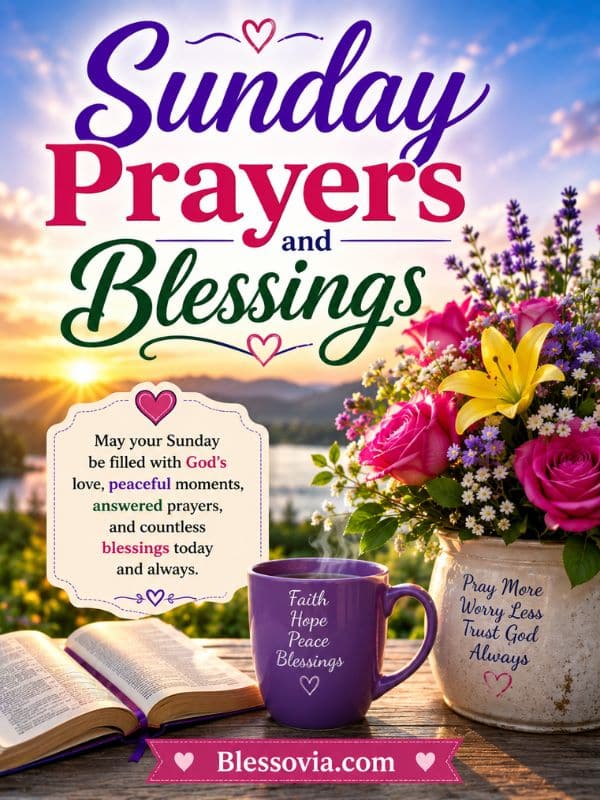 Sunday Prayers and Blessings