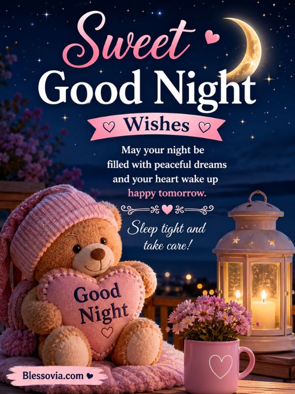 Sweet Good Night Wishes