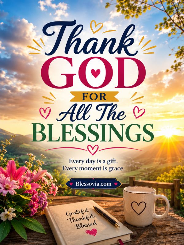 Thank God For All The Blessings