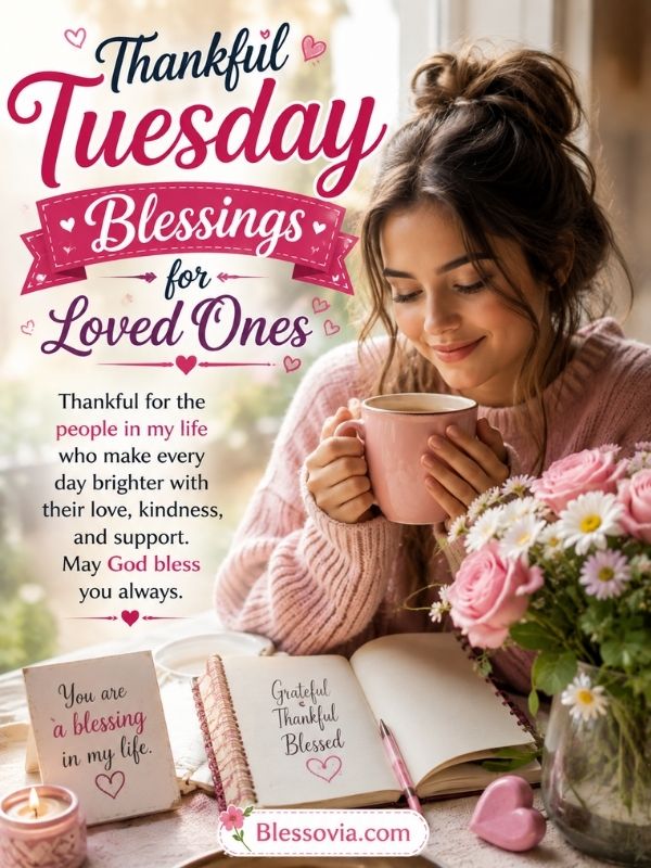 Thankful Tuesday Blessings for Loved Ones