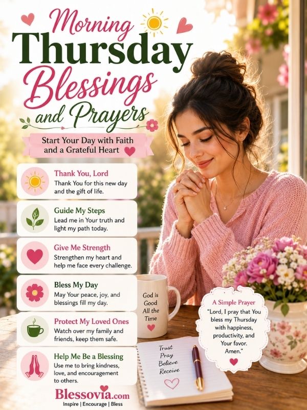 Thursday Morning Blessings and Prayers