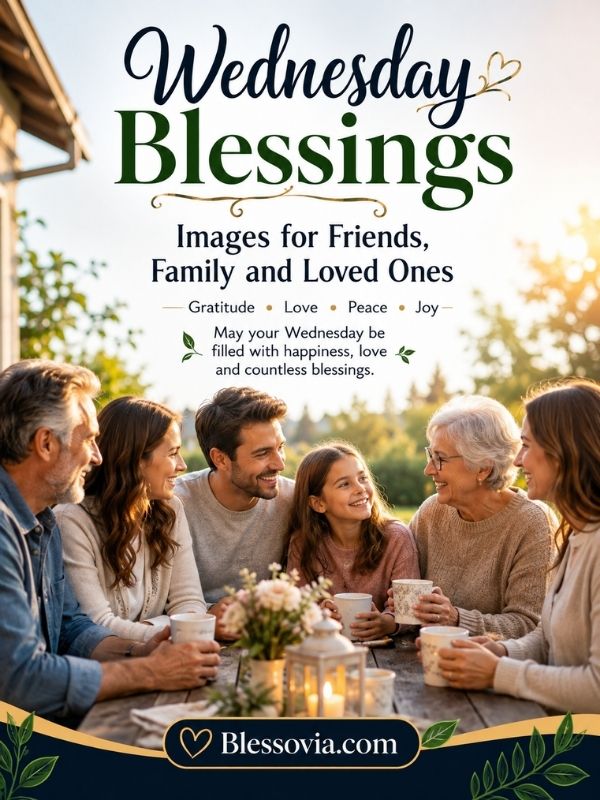 Wednesday Blessings Images for Friends, Family and Loved Ones