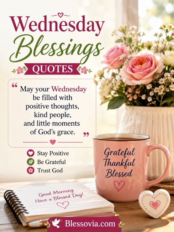 Wednesday Blessings Quotes