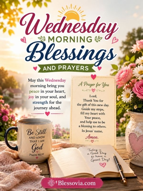 Wednesday Morning Blessings and Prayers