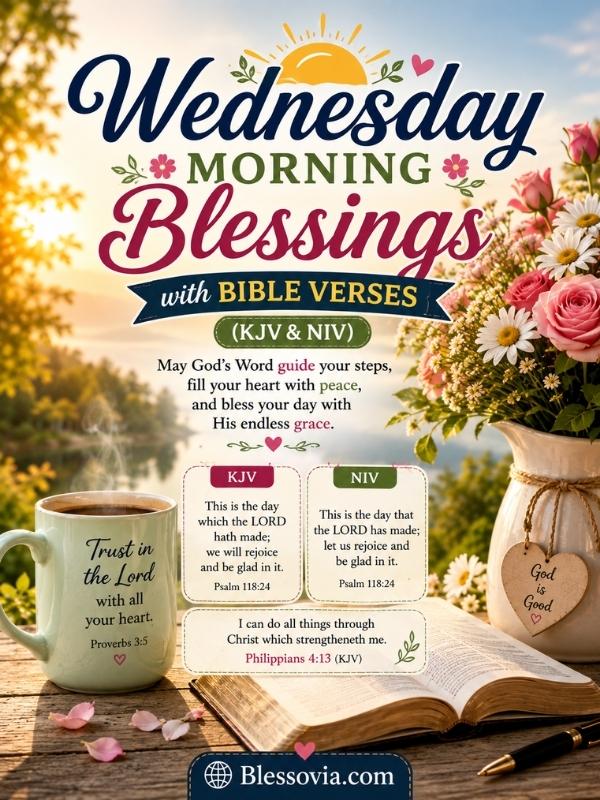 Positive and Inspirational Wednesday Morning Blessings