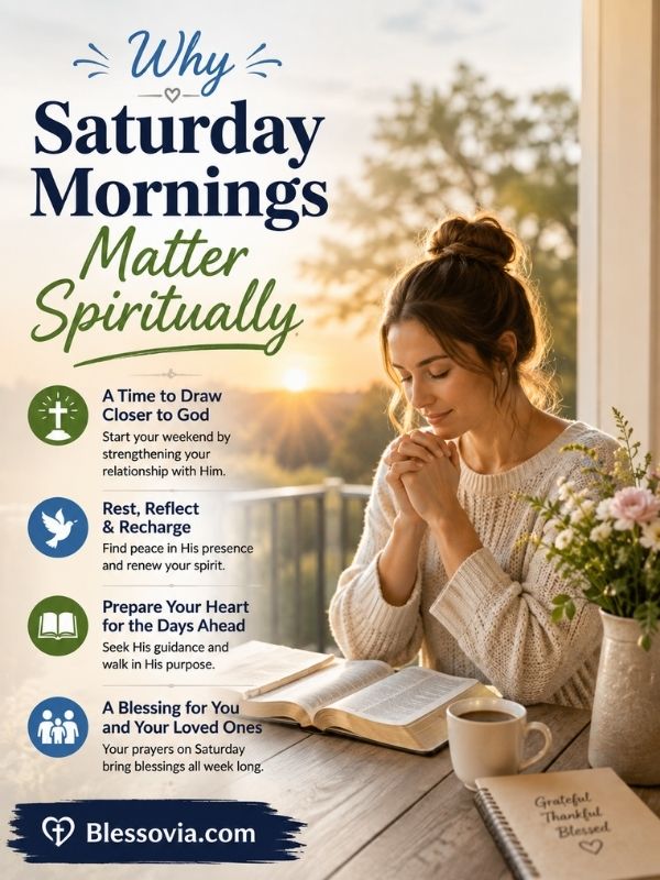 Why Saturday Mornings Matter Spiritually