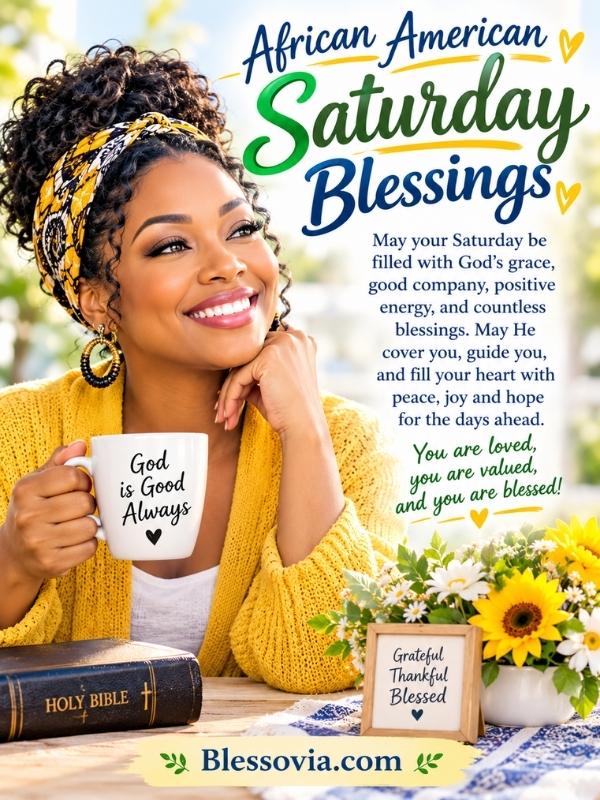 African American Saturday Blessings