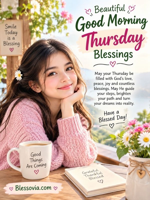 Beautiful Good Morning Thursday Blessings