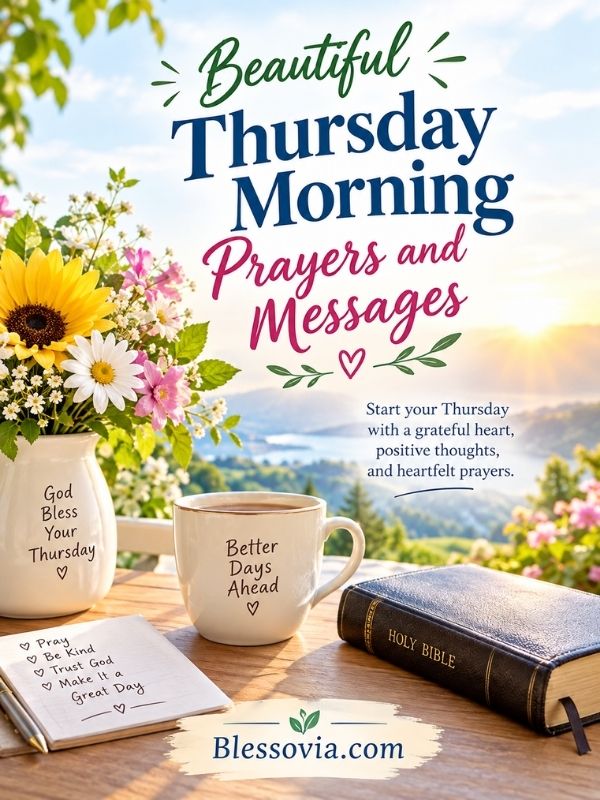Beautiful Thursday Morning Prayers and Messages