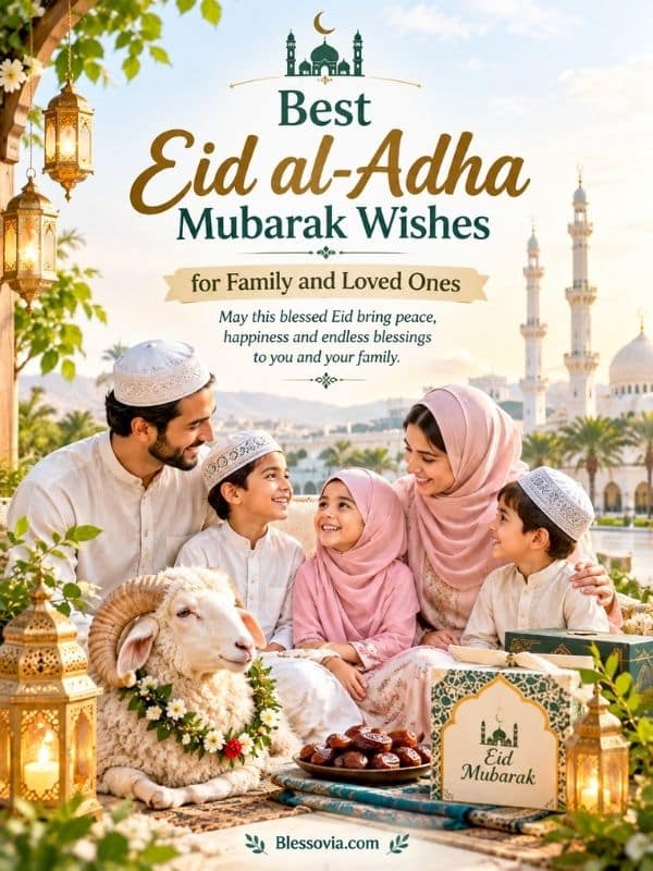 Best Eid al-Adha Mubarak Wishes for Family and Loved Ones