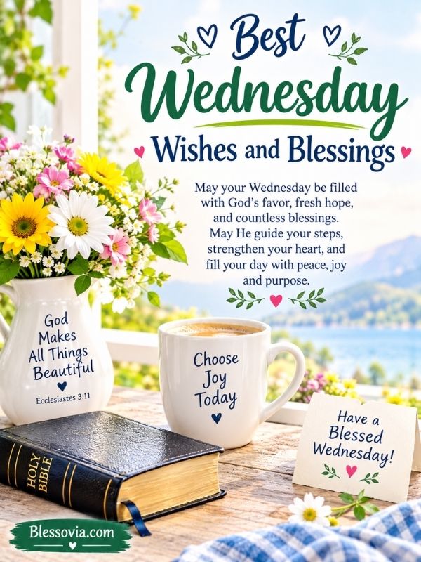 Best Wednesday Wishes and Blessings