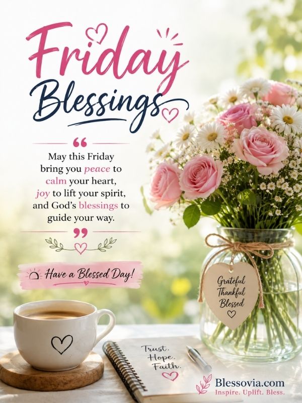 Friday Blessings Images and Quotes